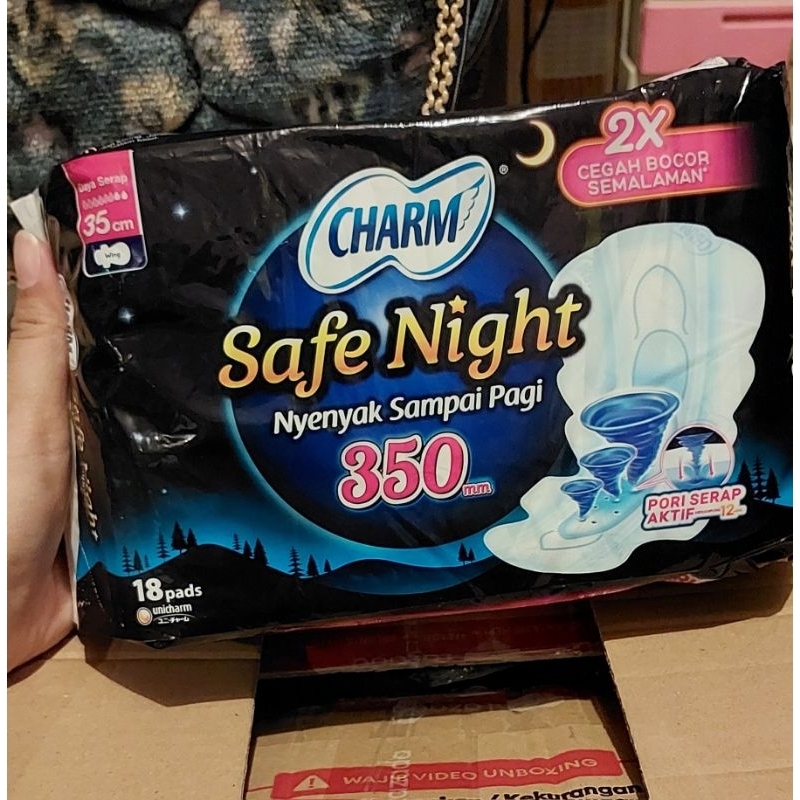 RB6 Charm safe night 350mm isi 18 pads