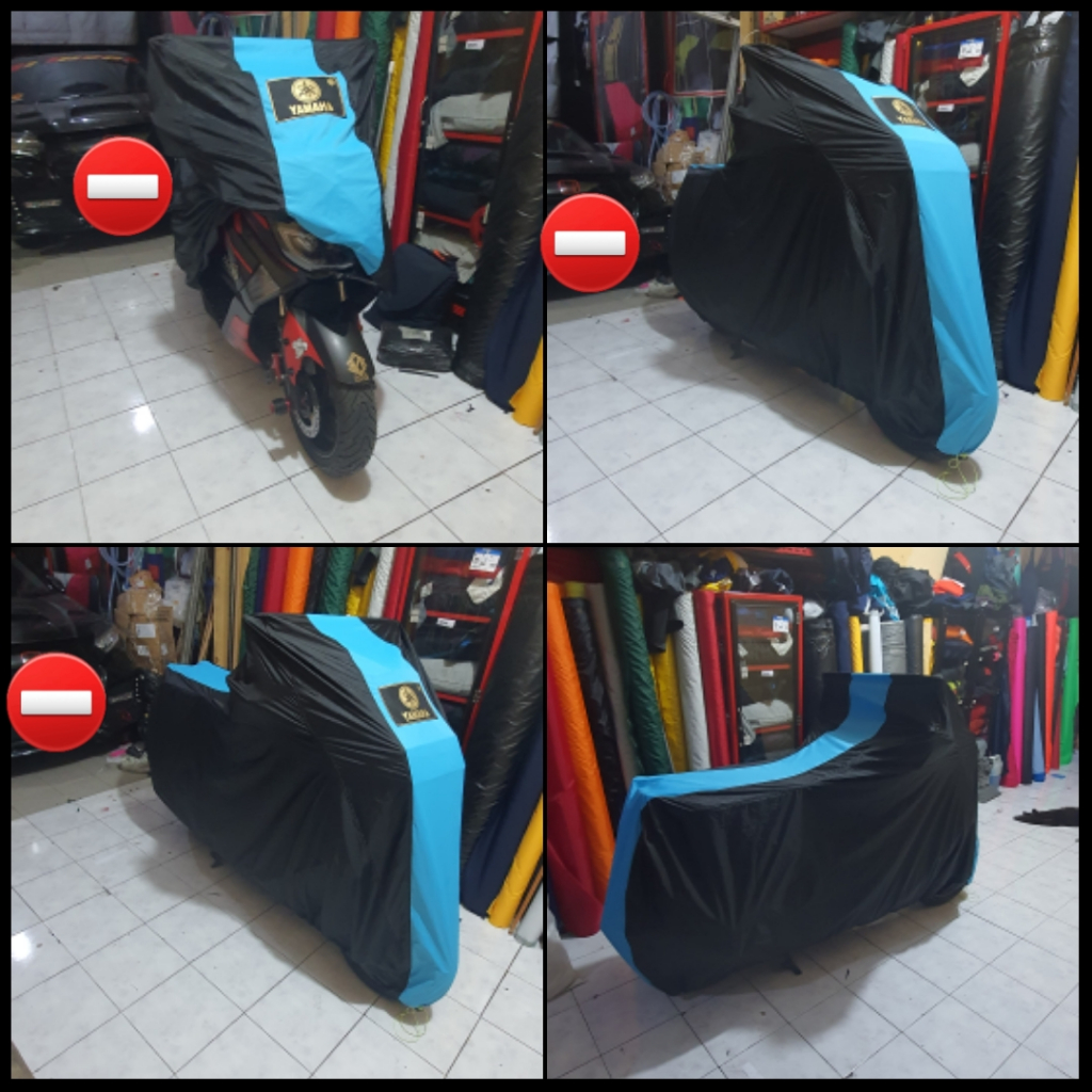 Cover Motor Nmax, Selimut Motor Nmax, Sarung Motor Nmax, Body Cover Motor Nmax Polyester , Polyester