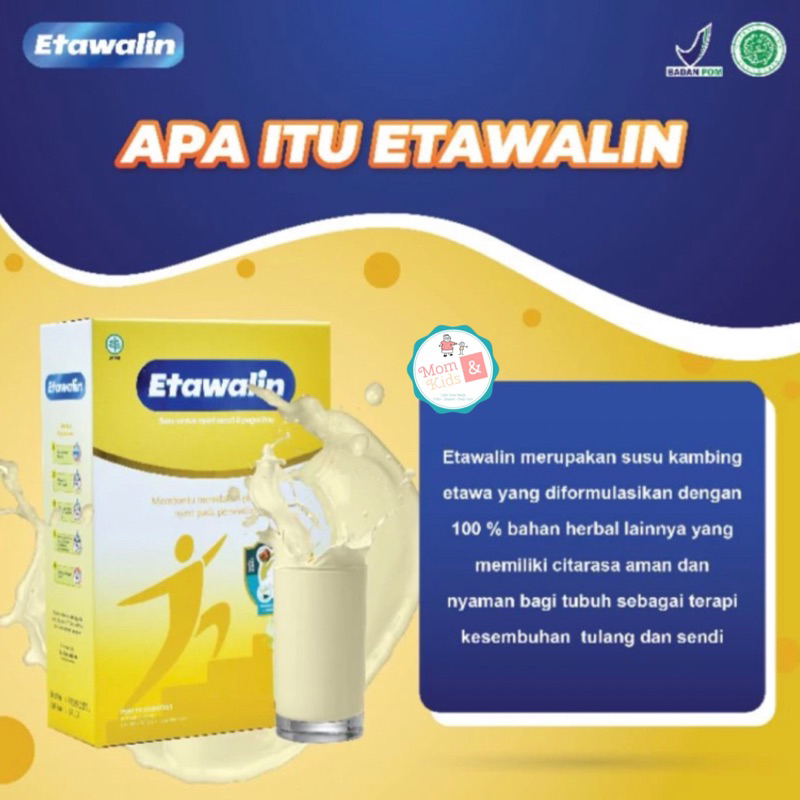 

ETAWALIN SUSU KAMBING ETAWA SOLUSI ASAM URAT & NYERI SENDI 200 GR