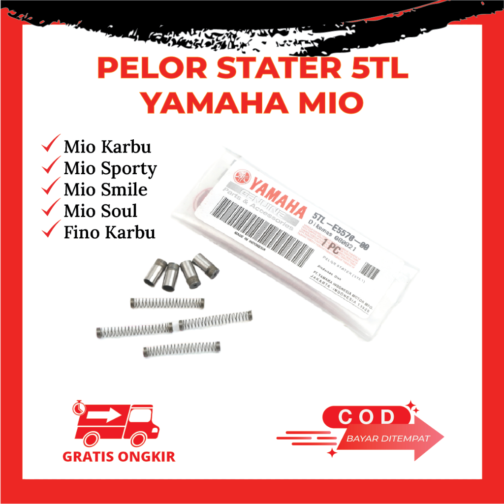 Pelor Stater Starter Mio Sporty Smile Nouvo Fino Pelor Oneway 5TL Original