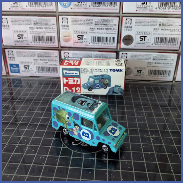 Promo Tomica Disney D-12 Isuzu Hipac Van Monsters Inc Mike Sullivan Sulley Diskon