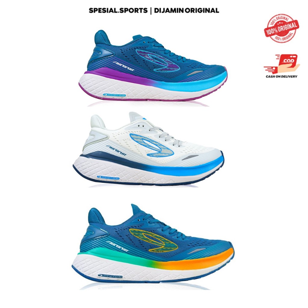 910 Nineten AURORUN - Sepatu Lari Original