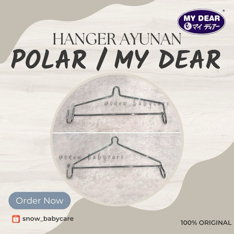 SNOW - Hanger Ayunan Besi Segitiga Stainless Mesin Ayun Elektrik POLAR MY DEAR