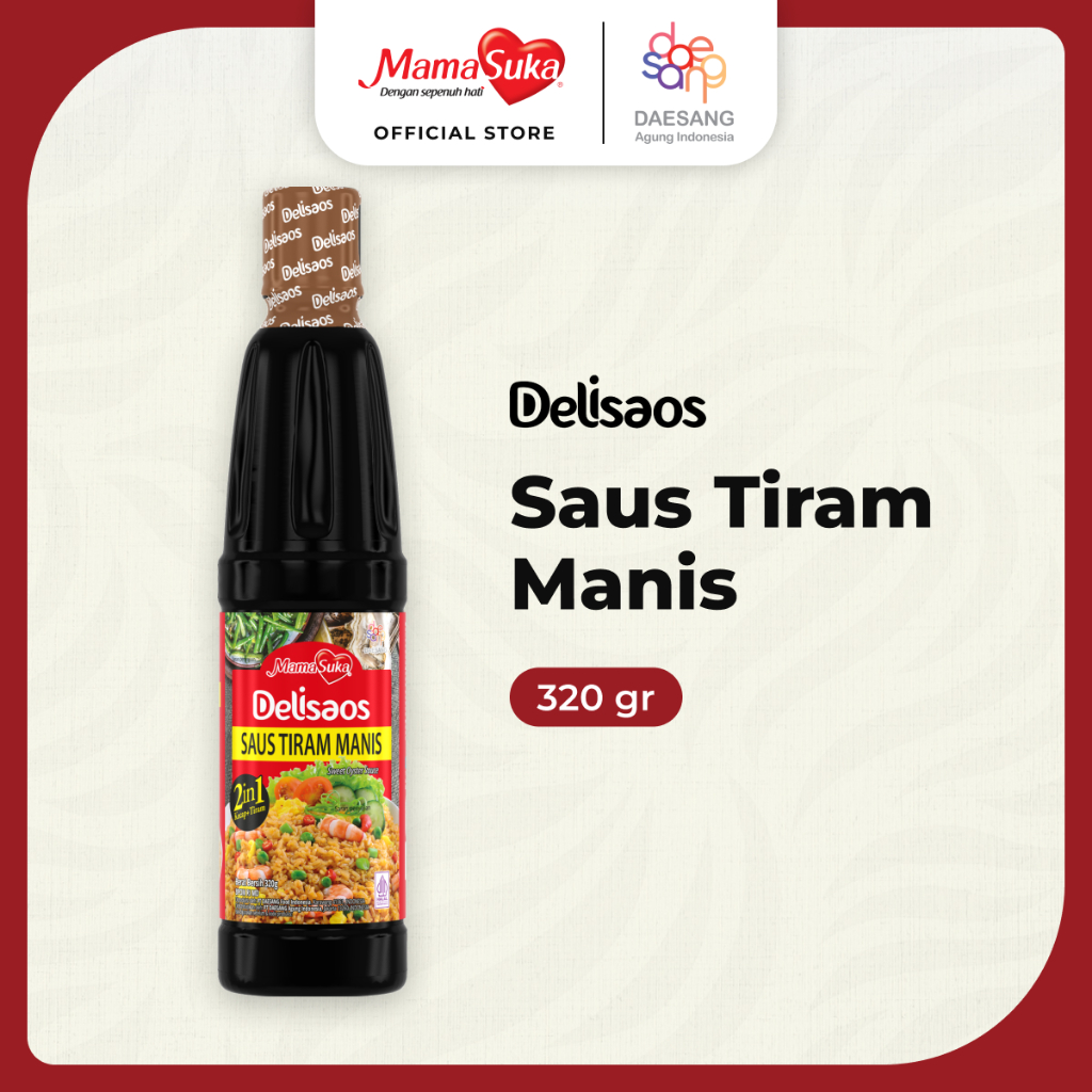 

MamaSuka - Delisaos Saus Tiram Manis 320 gr