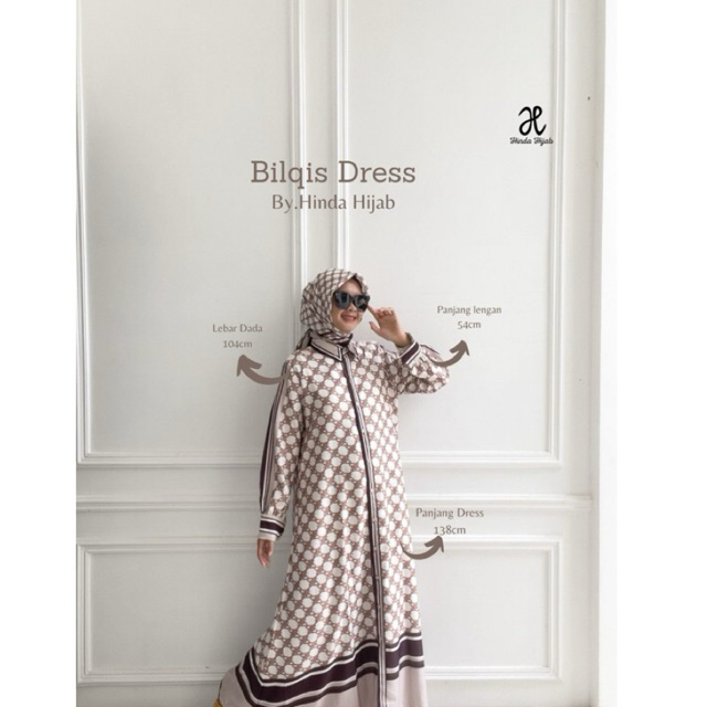 BILQIS DRESS/Dres lebaran kekinian/dress jumbo/
