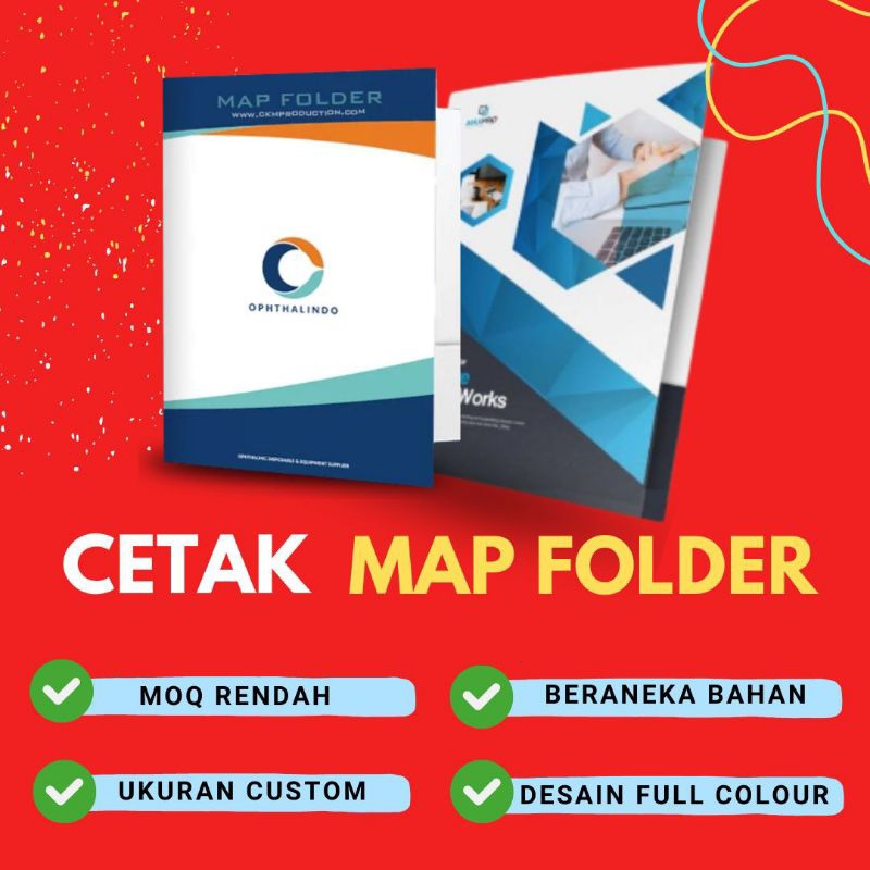 CETAK MAP FOLDER CUSTOM