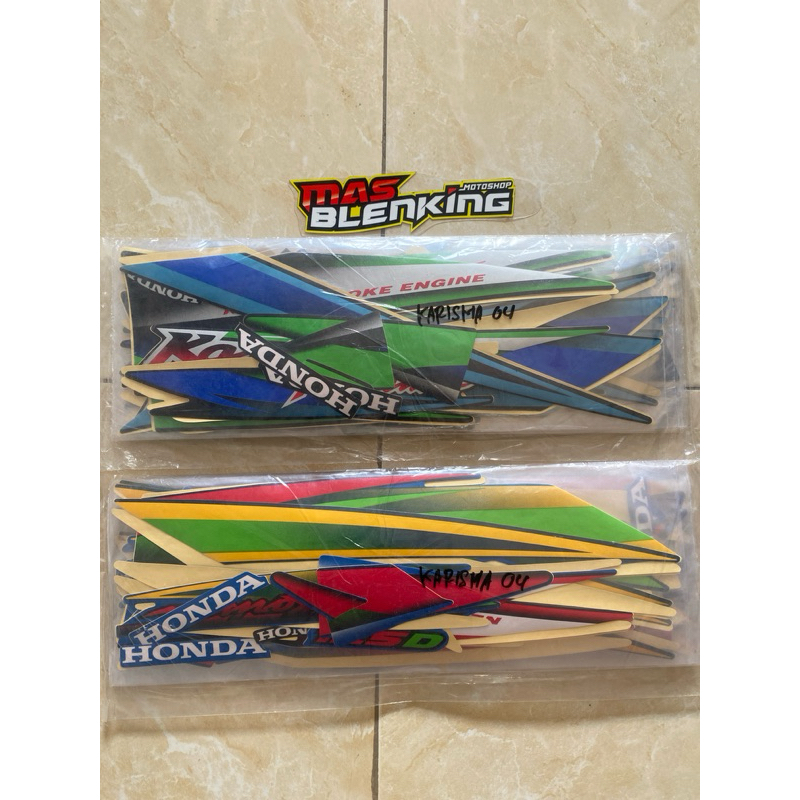 Stripping Honda karisma tahun 2004