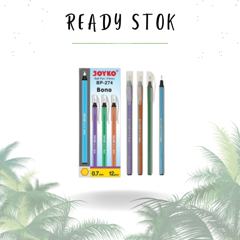 

PULPEN / BALLPEN / BULPOIN / PENA BP-274 (BONO) JOYKO ( PCS )