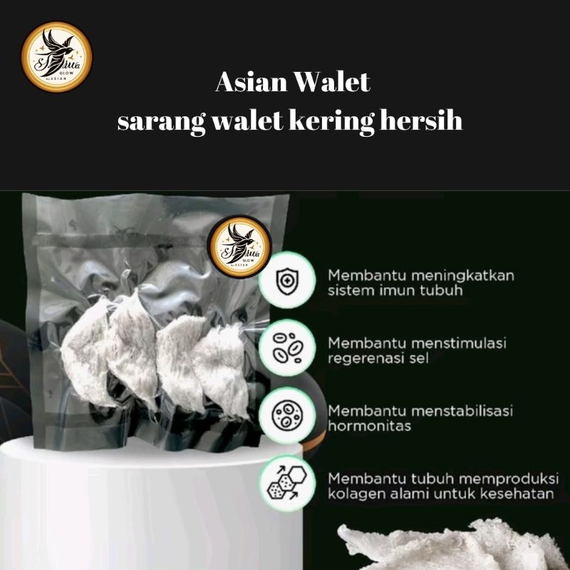 

Sarang walet bersih sudut dan patahan 10 gr