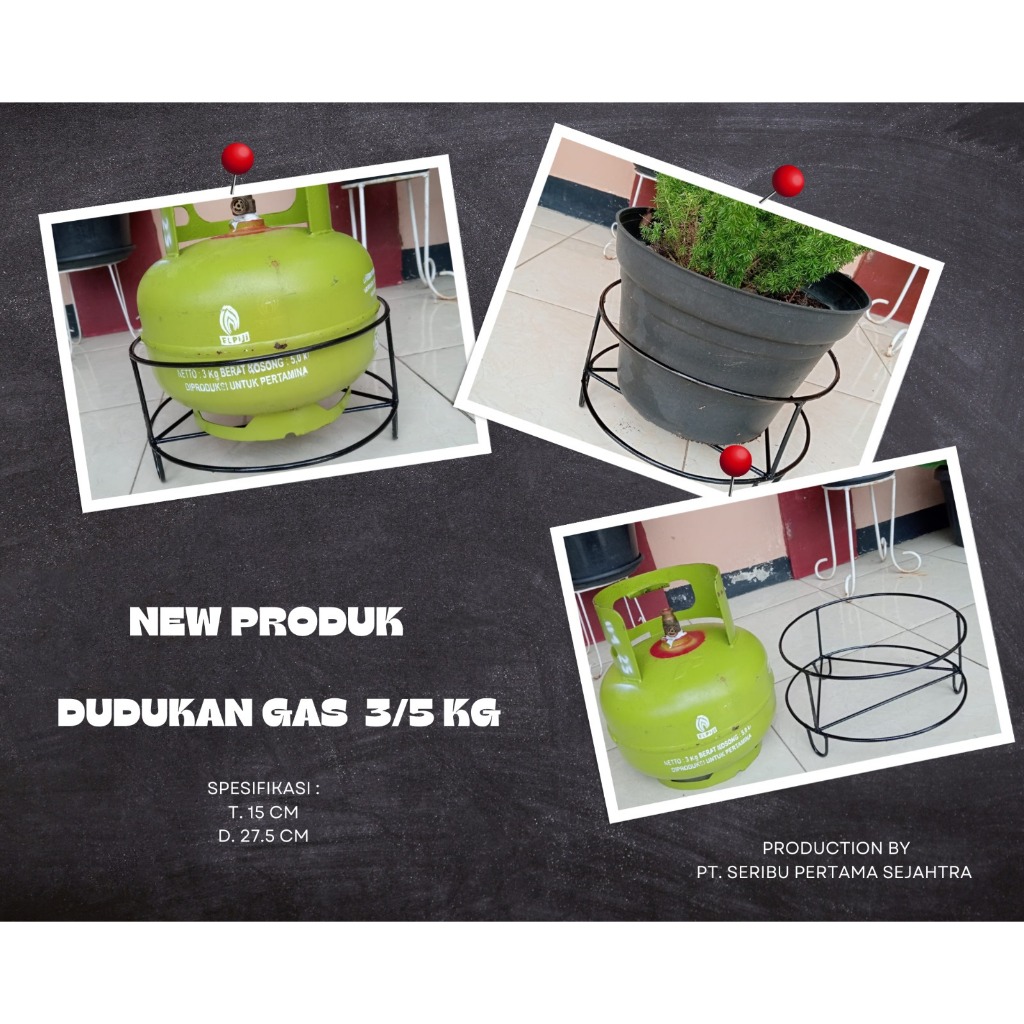 Dudukan Gas 3Kg / Dudukan gas / Tatakan gas / Dudukan Gas 3 Kg dan 5 Kg