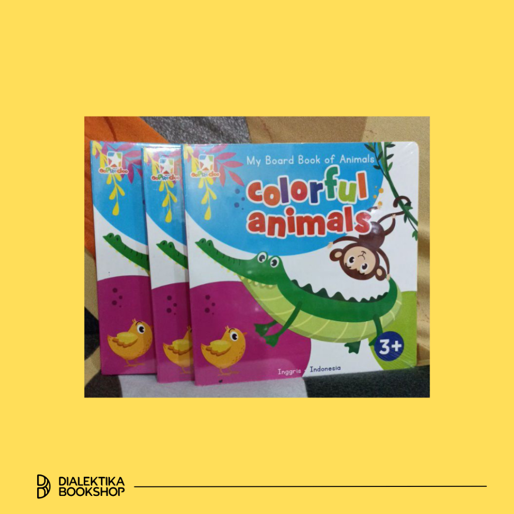 MY BOARD BOOK OF ANIMALS - COLORFUL ANIMALS