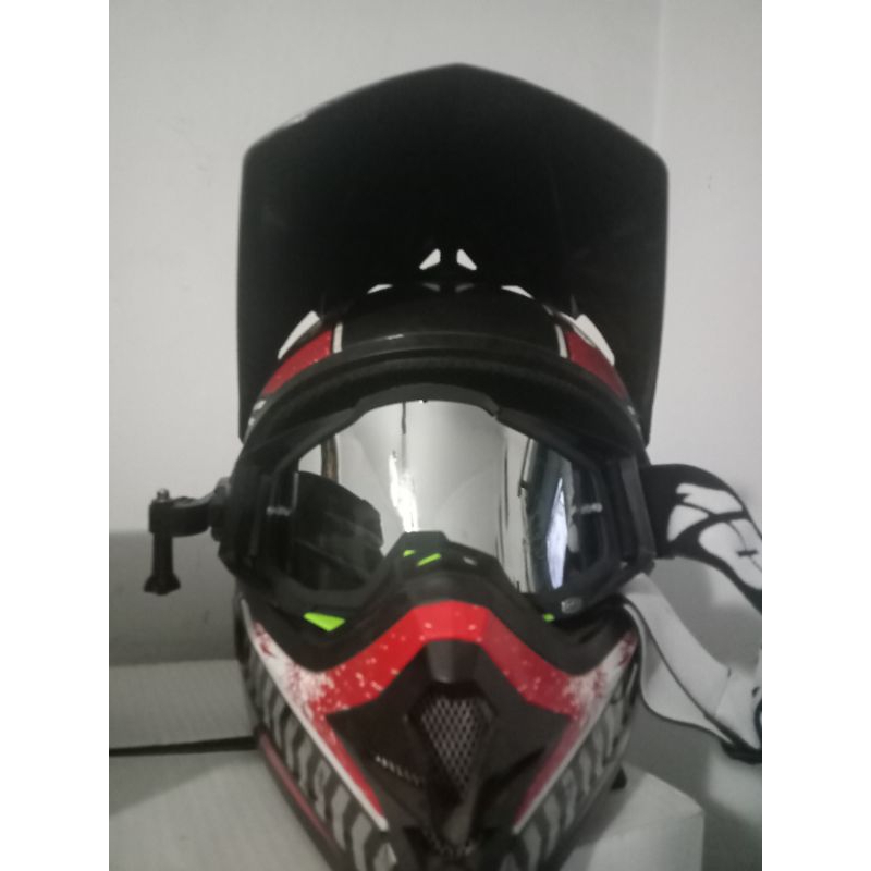 helm Yamaha cross full fase