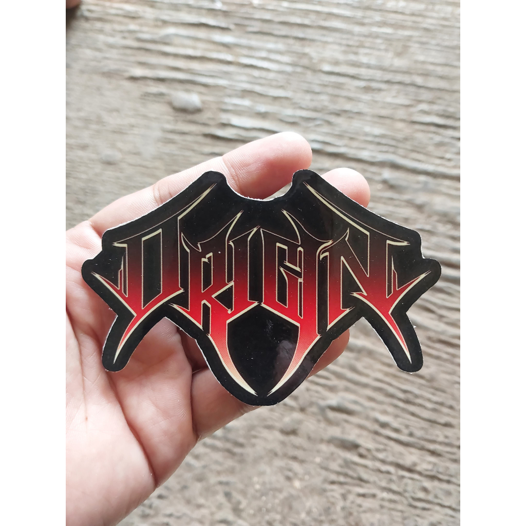 

STIKER ORIGIN - DEATH METAL BAND