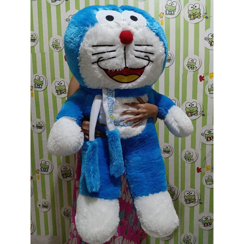 Boneka Doraemon JUMBO 1meter SNI