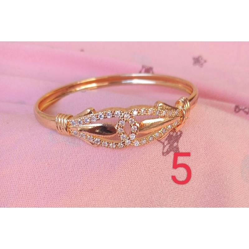 gelang wanita terlaris bangle lapis emas kekinian