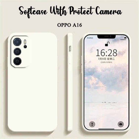 bestpromo softcase macaron polos camera protect for oppo a16 - case hp oppo a16 - casing hp oppo a16