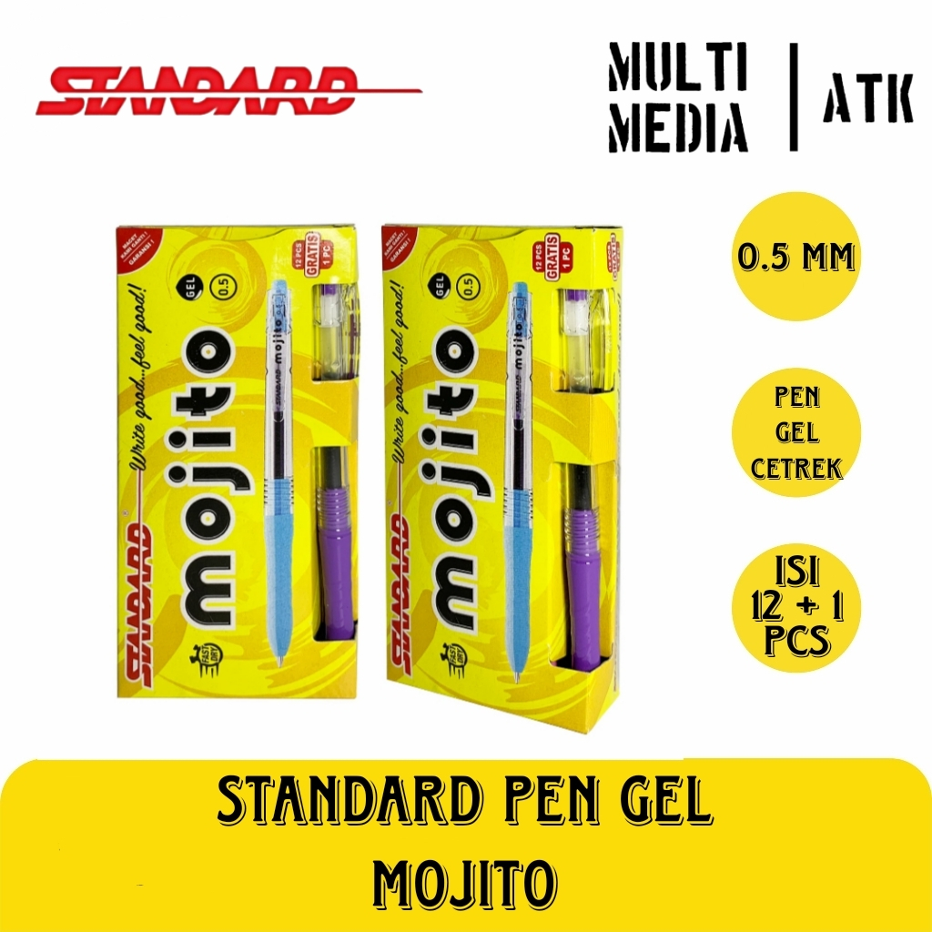 

HJK BALLPOINT / PULPEN STANDARD MOJITO 0.5MM (1LUSIN)