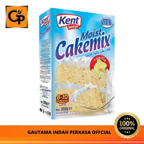 

Premiks Kent Boringer Moist Cakemix Vanilla 350g