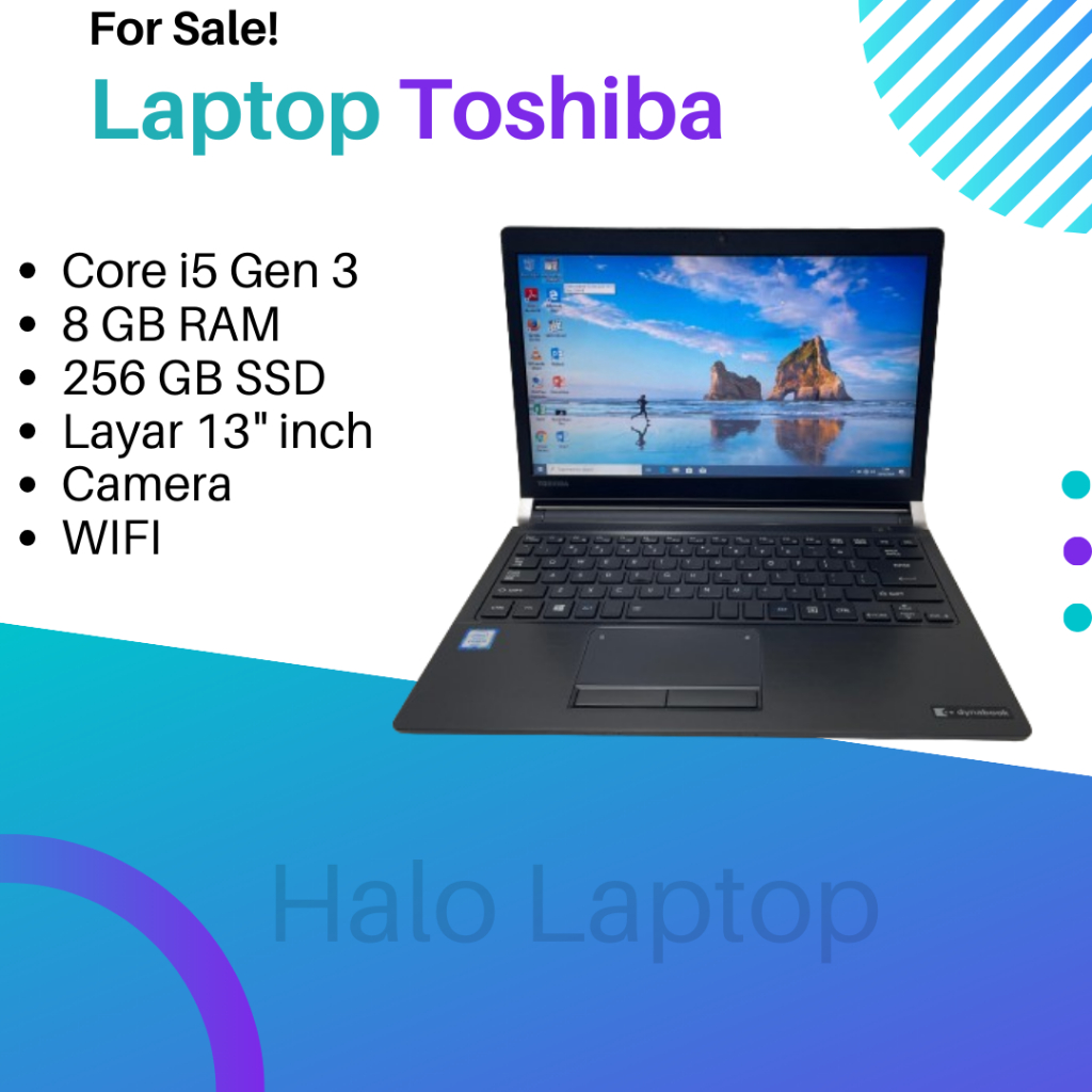 Toshiba R73 Core i5 RAM 8 SSD 256