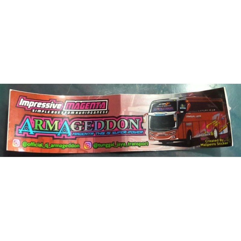 

stiker Basuri Armageddon