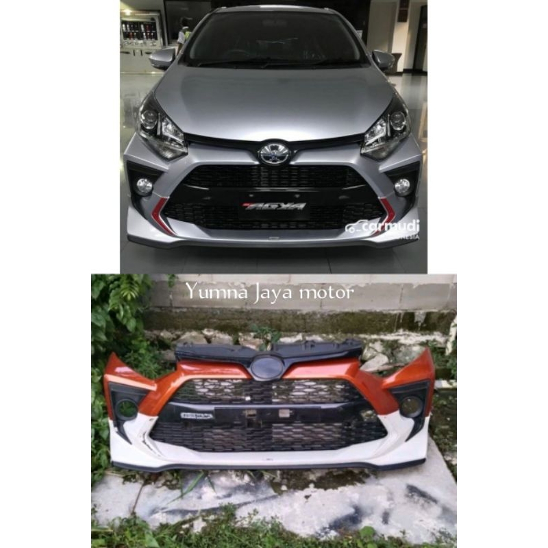 Bemper Depan Agya Facelift Tahun 2020 Full Set