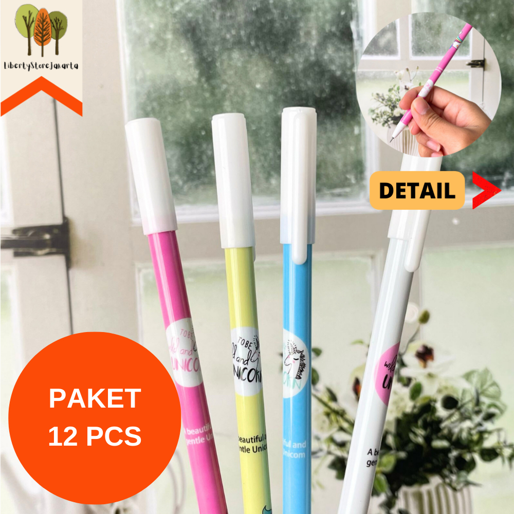 

Pulpen Gel Odemei Unicorn 1 Lusin 12 Pcs Bisa Dihapus Tinta Warna Hitam Erasable Pen Stationery For School Alat Tulis Kantor Sekolah