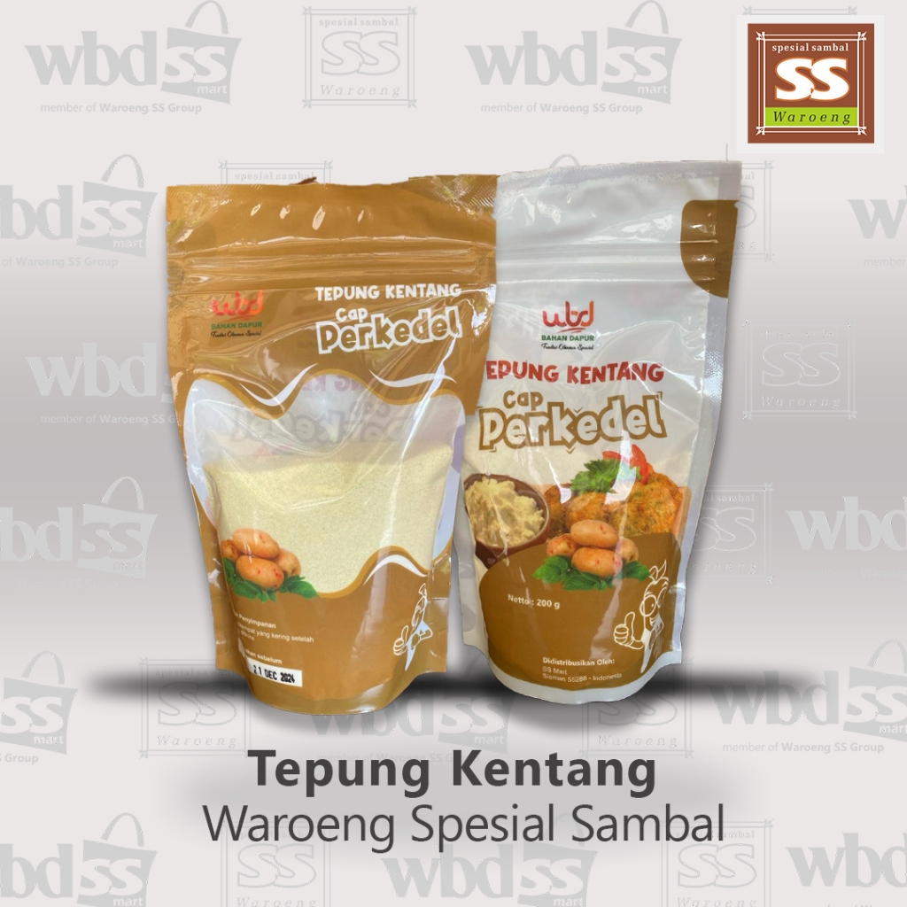 

TEPUNG KENTANG KHAS 'SS' 200GR / FREE GLUTEN