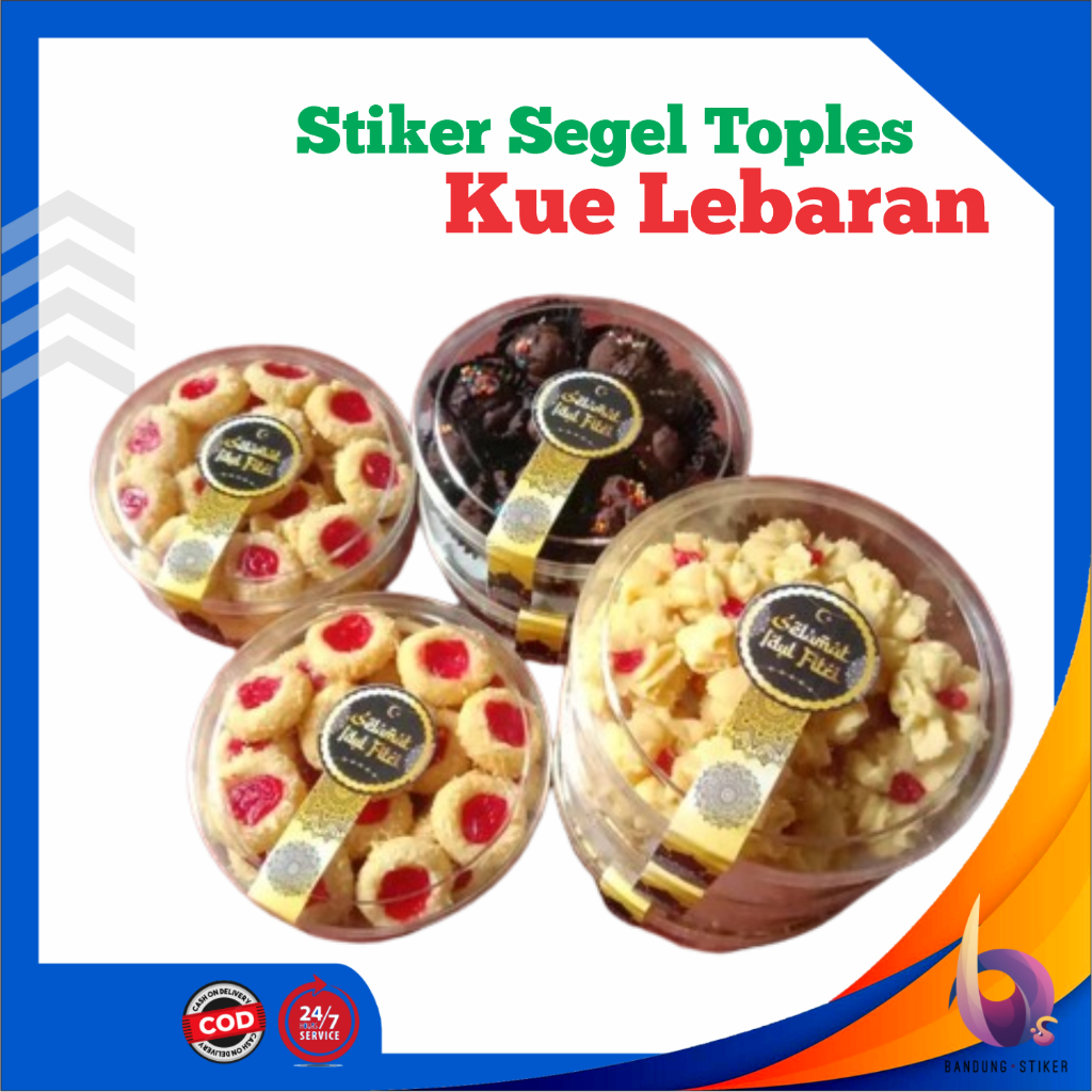 

Bandung Stiker - Print Sticker Segel Toples Kue Lebaran Free Desain & Cutting Cromo A3