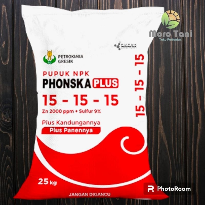 Pupuk NPK PHONSKA PLUS 15-15-15 Kemasan 25 KG