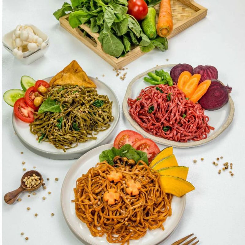 

vegan baby mie goreng