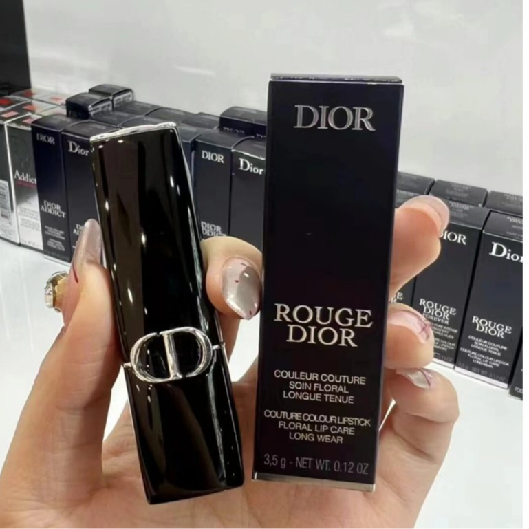 【2024%NEW】Dior Rouge Lipstick / Dior Lipstick 3.5gr / Lipstik intens baru Dior / Dior Matte Velvet L