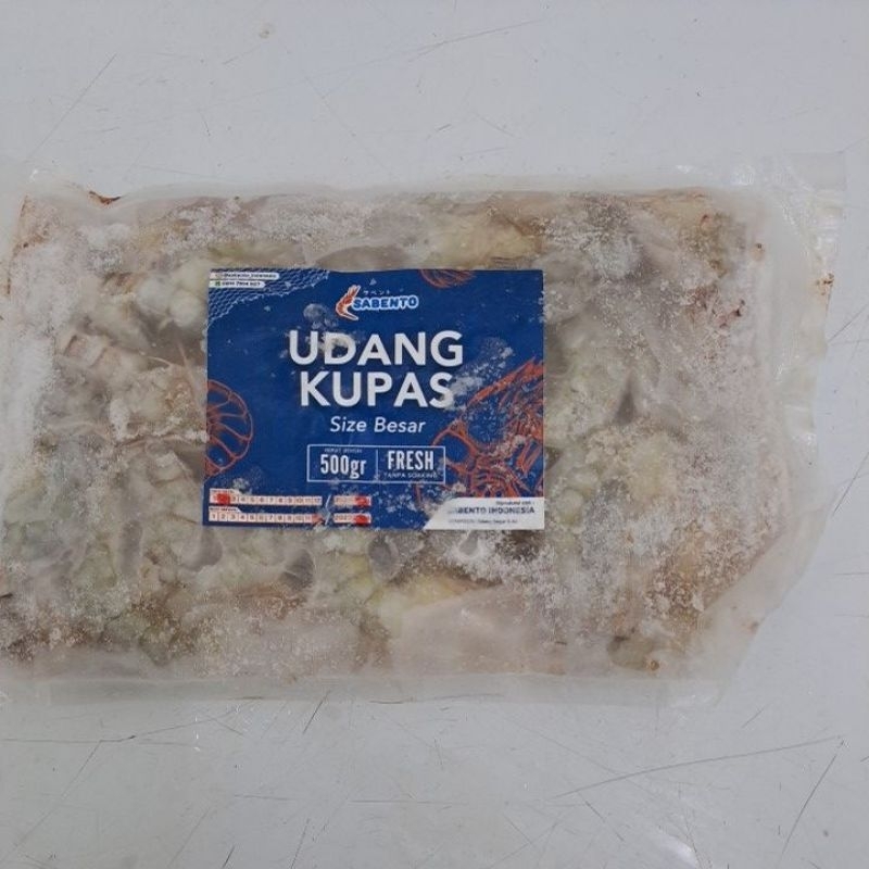 

UDANG KUPAS SABENTO 500GRM MEDIUM