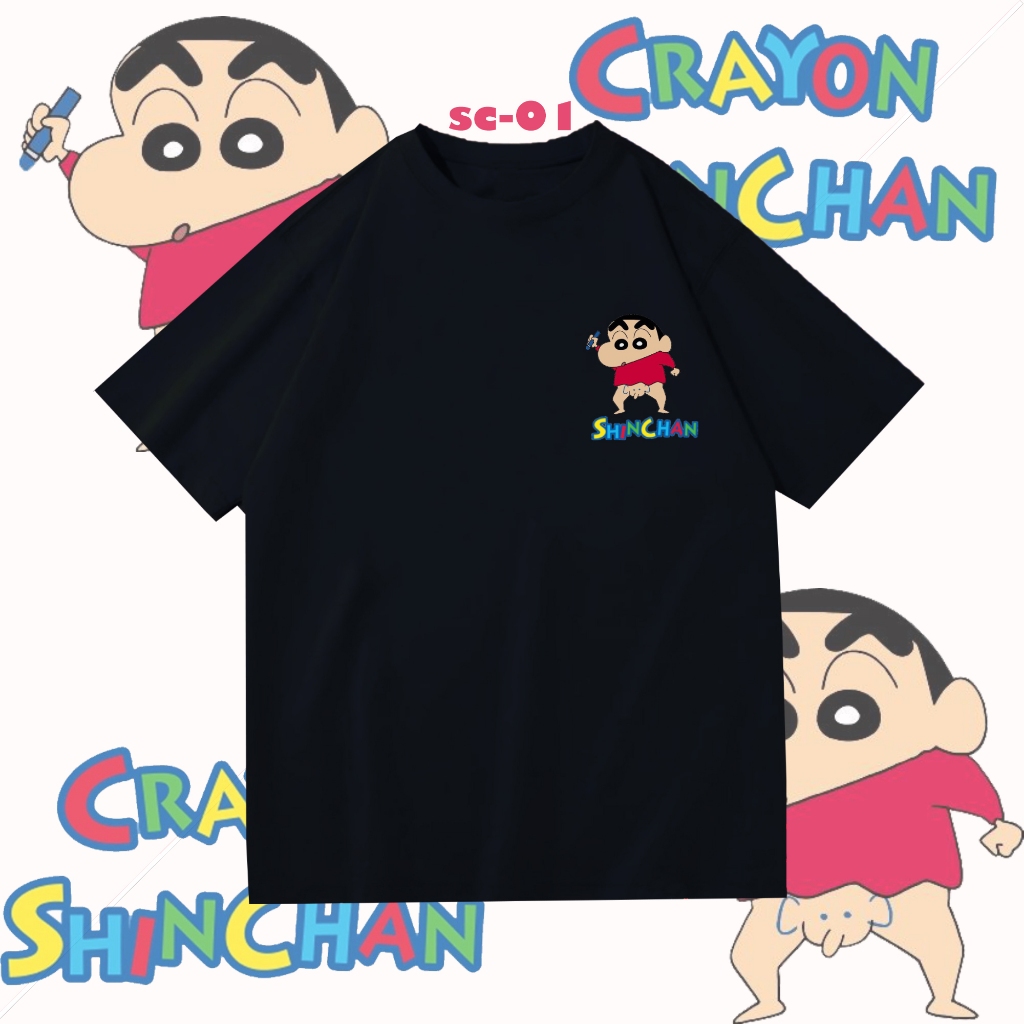 SAYES - KAOS SHINCHAN CRAYON SHINCHAN TSHIRT