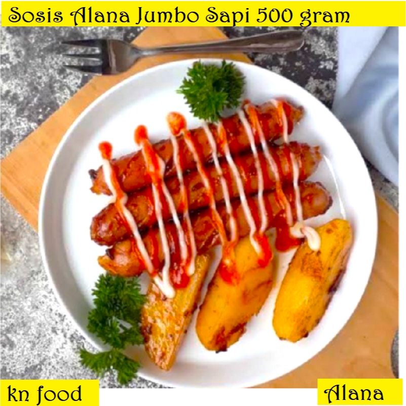 

Sosis Bratwurst Jumbo Dlanoe Alana Jumbo Sapi Original Isi 6 Sosis Bratwurst Sapi Jumbo 500g