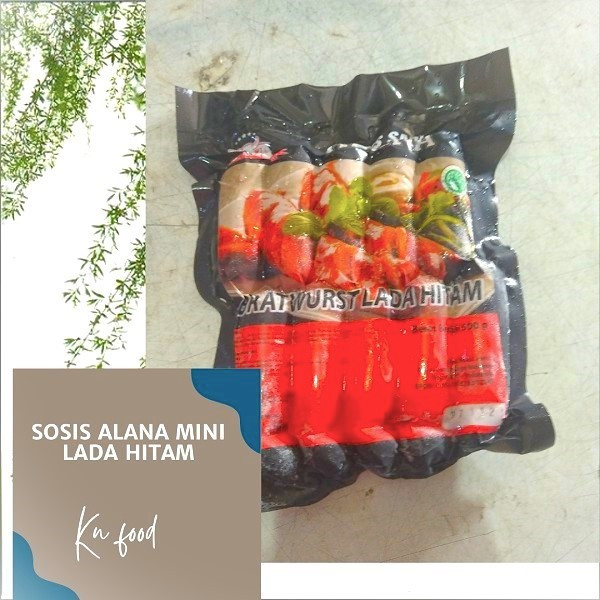 

Sosis Alana MINI Black Pepper 500 Gr