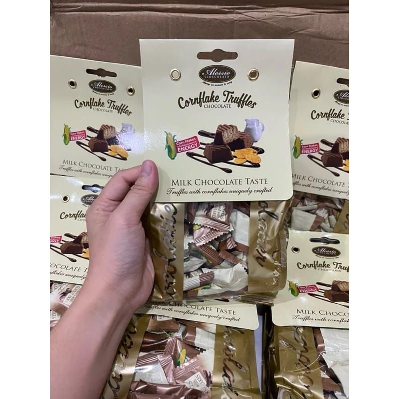 

Alessio Truffles CornFlake ChocoCoklat,coklat import 150 gr