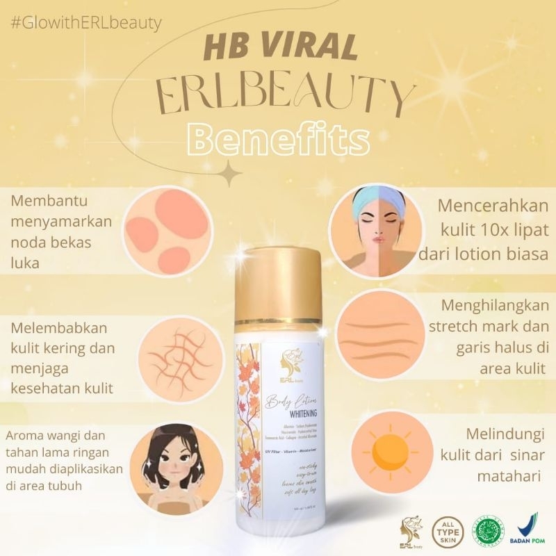 ERL BEAUTY BODY LOTION