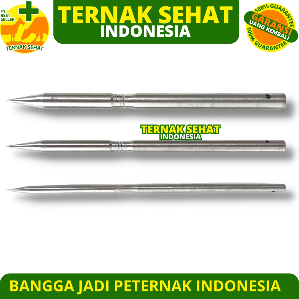 Jarum Tindik Hidung Stainless Hewan Ternak Sapi Kerbau dll - Tindik Hidung Sapi - Tindik Hidung Kerb