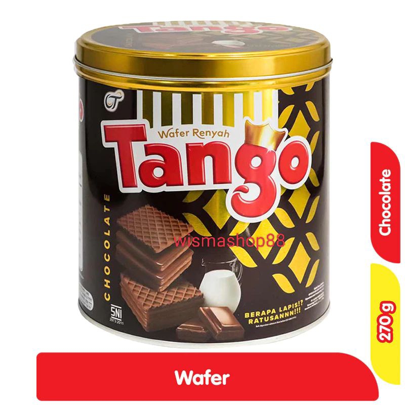TANGO WAFER RENYAH KALENG 270 GRAM / BISKUIT TANGO