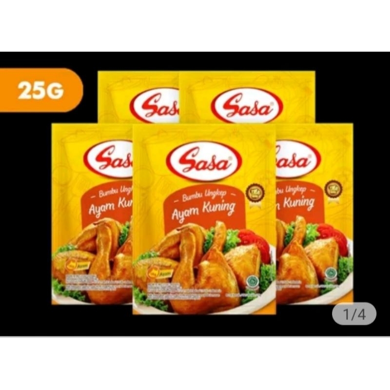 

sasa ayam ungkep kuning isi 5pc