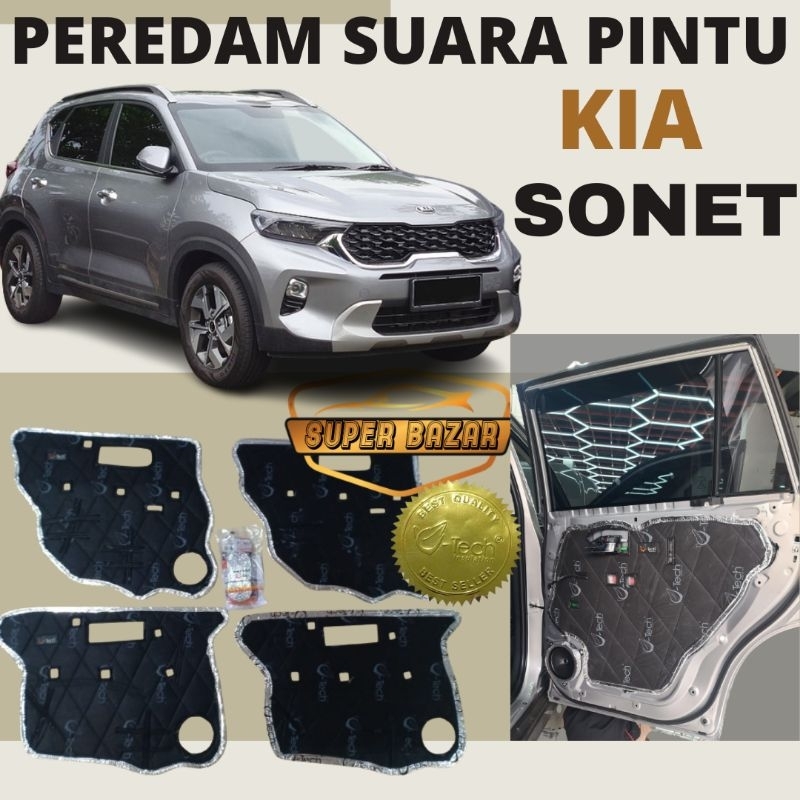KIA SONET peredam suara pintu aksesoris mobil