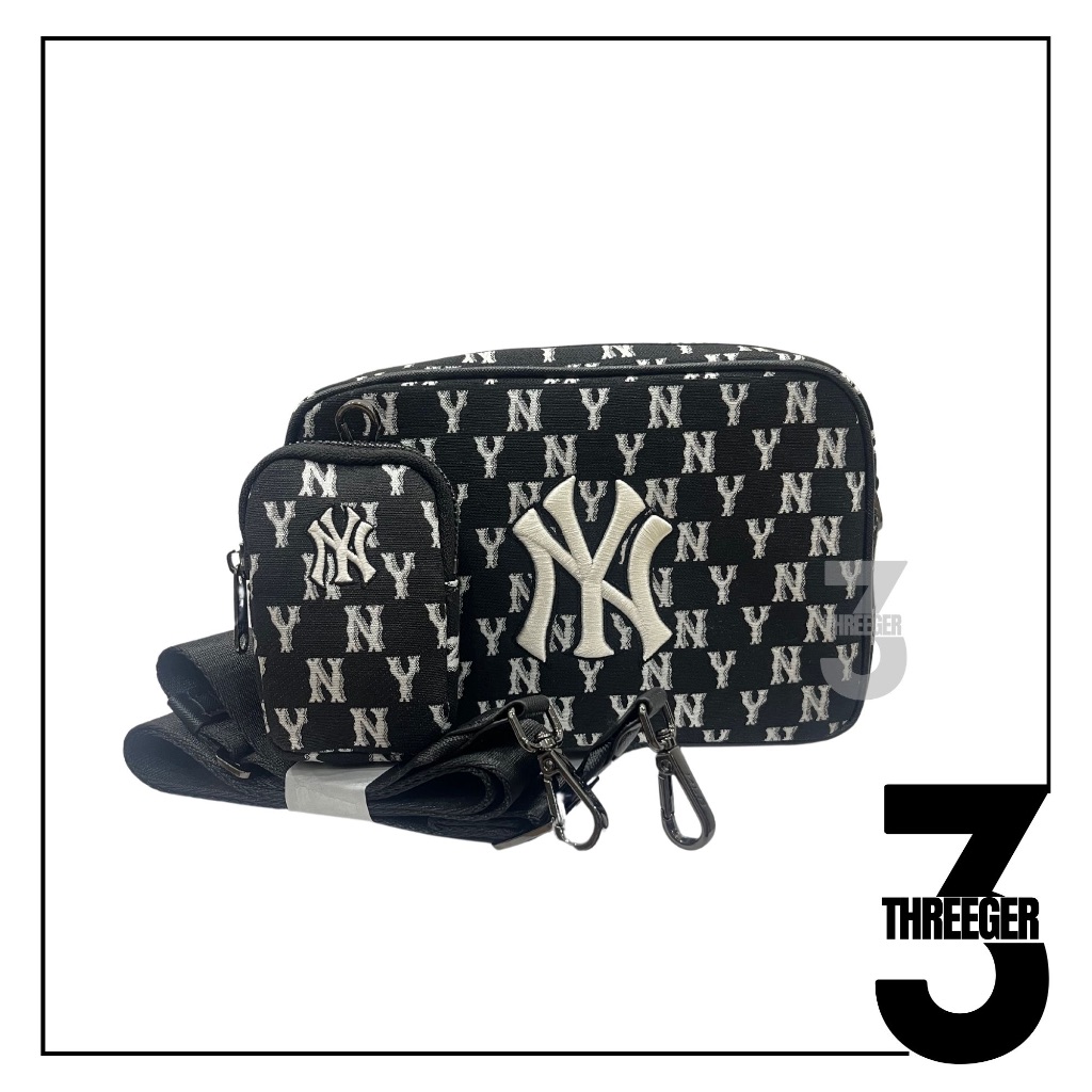 MLB Monogram Cross Bag Black Original