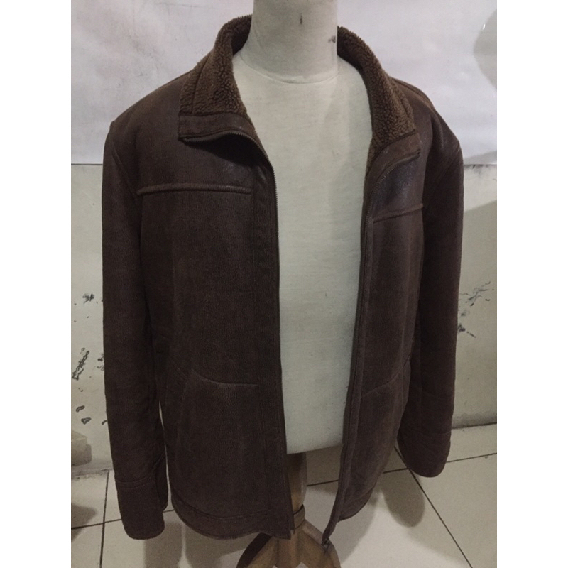 jacket sherpa crocodile