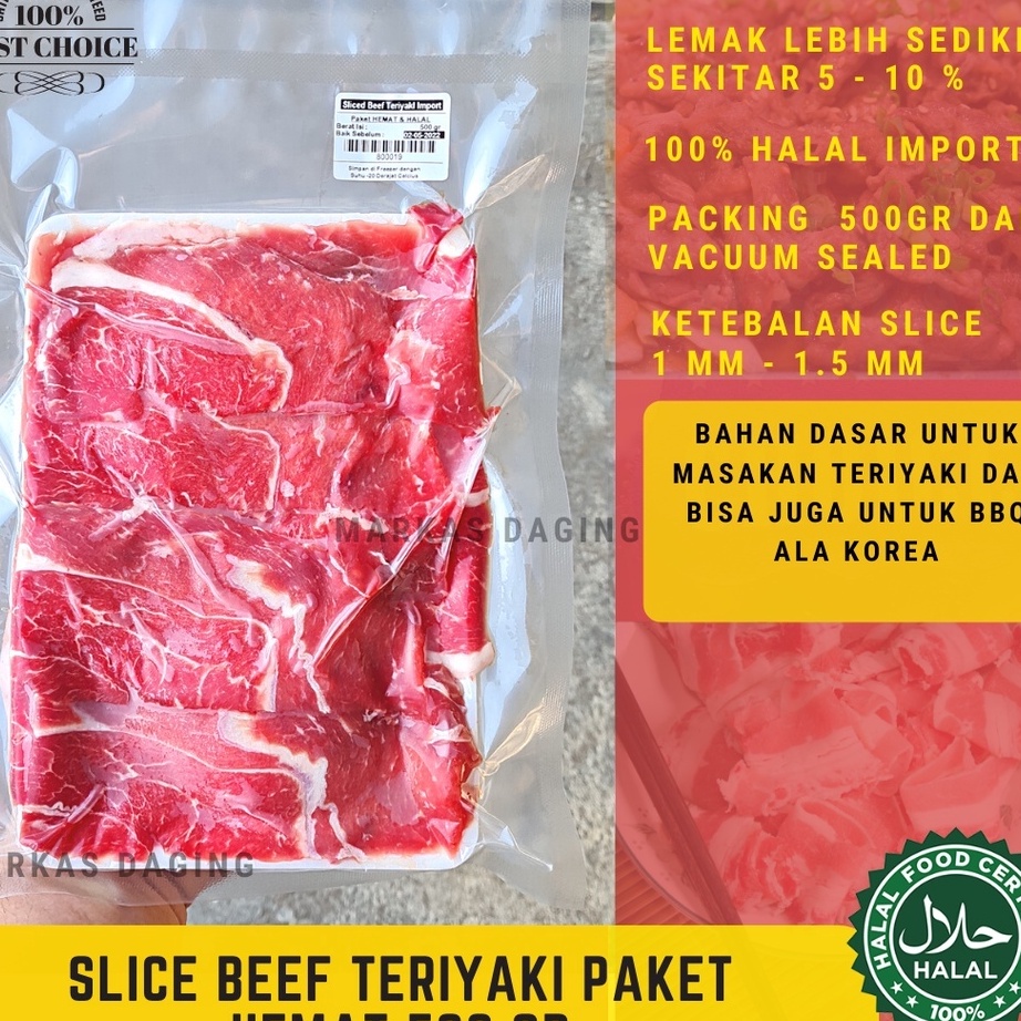 

Terbaru 33 PAKET HEMAT DAGING SLICE TERIYAKIDAGING IMPORT 5GR