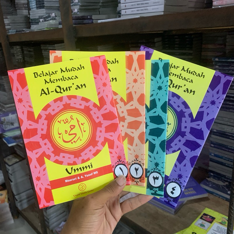Buku BELAJAR MUDAH MEMBACA AL - QUR'AN Jilid 1 sampai 6 - Ummi