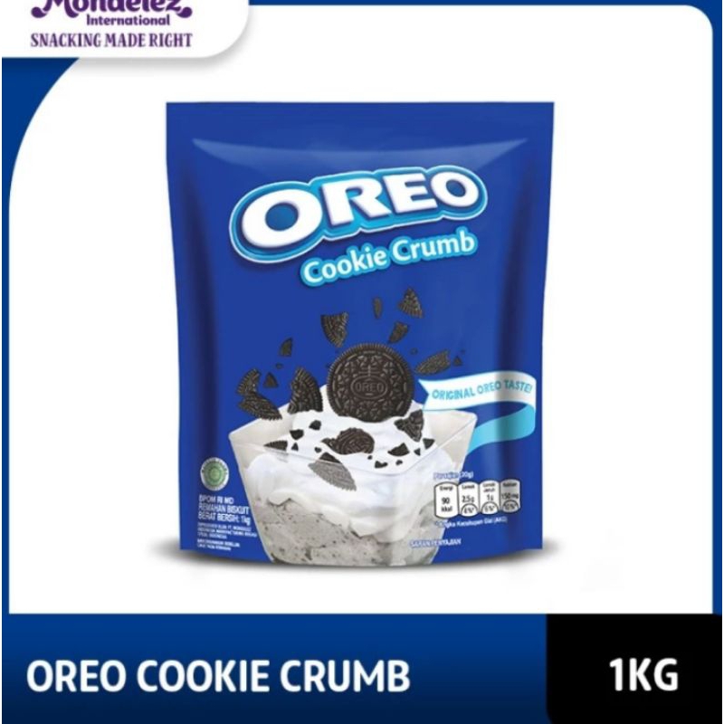 

Oreo cookie crumb 1 kg