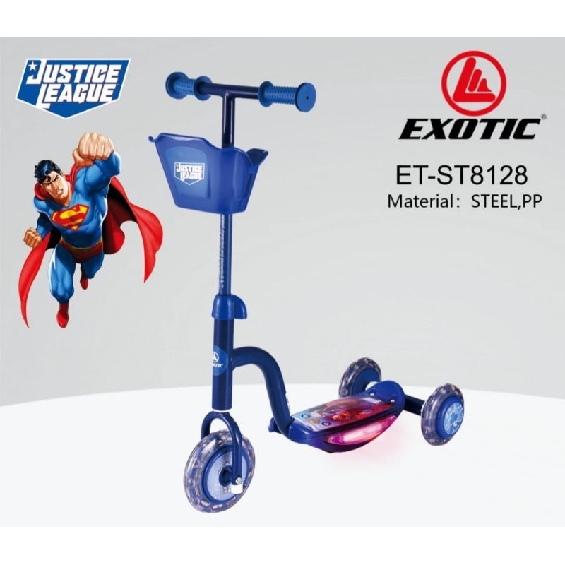 Dijamin ORI Scooter anak EXOTIC ST 8128 ST8128 Otoped anak