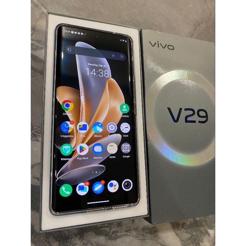 Vivo V29 5G (8/256GB) Second Bergaransi Mulus 99.99%