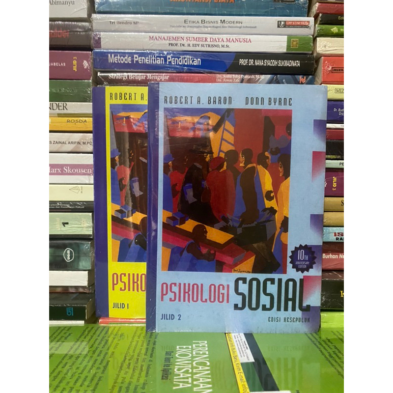 Paket Hemat 2 Buku Psikologi Sosial 1 dan 2 - Baron