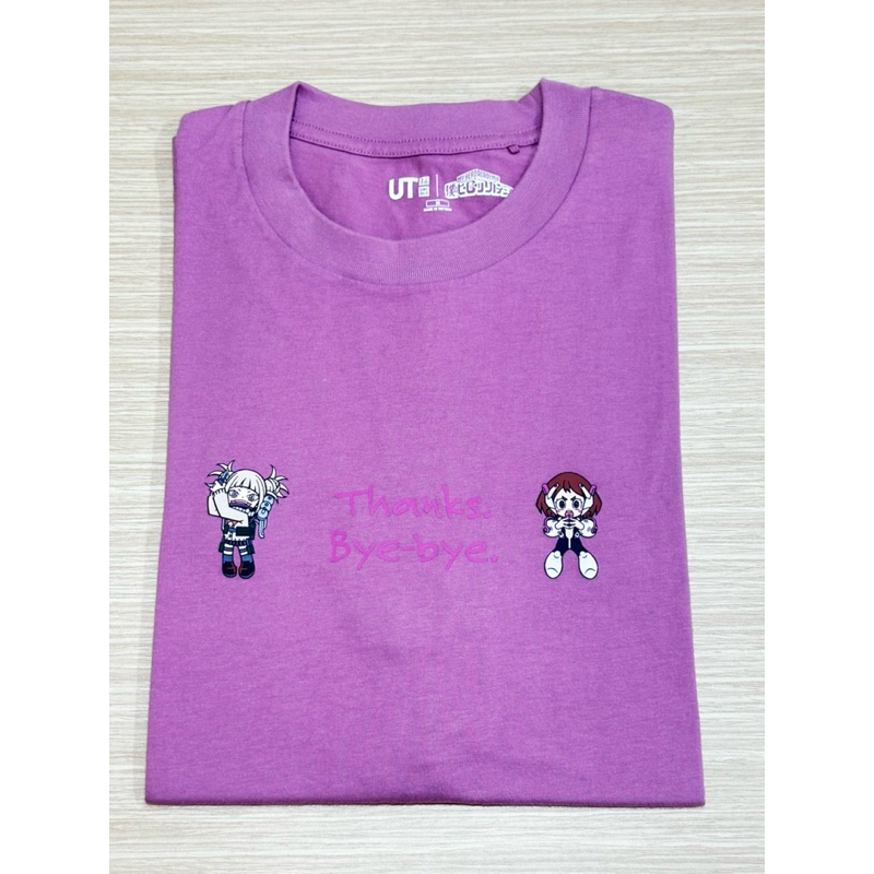 Kaos Uniqlo UT x My Hero Academia Size M Original 100%